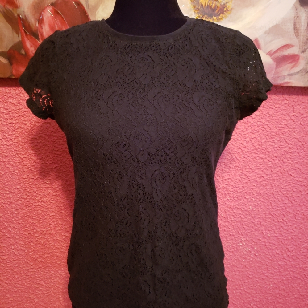 Chaps Classic lace top